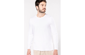 T-shirt manches longues en élasthanne pour homme