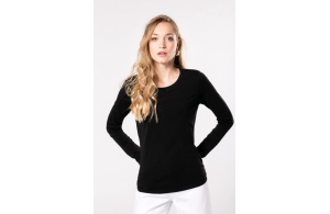 T-shirt manches longues en élasthanne pour femme