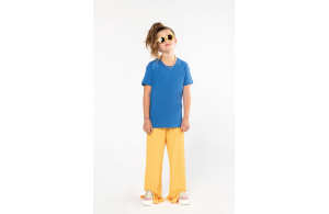T-shirt personnalisé blanc en coton bio kariban pour enfant