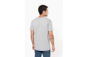 T-shirt personnalisé bio kariban blanc col rond no label