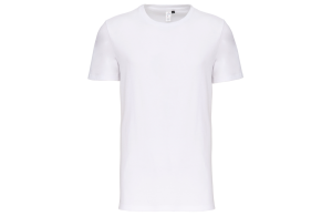 T-shirt publicitaire made in France blanc coton Bio homme