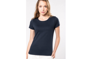 T-shirt publicitaire made in France blanc coton Bio femme