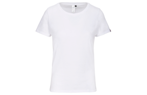 T-shirt publicitaire made in France blanc coton Bio femme
