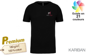 T-shirt kariban 190 pour homme publicitaire personnalisé 