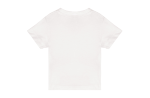 T-shirt personnalisée blanc pour bébé manches courtes