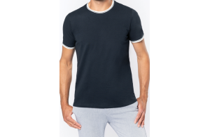 T-shirt personnalisé en maille piquée pour homme