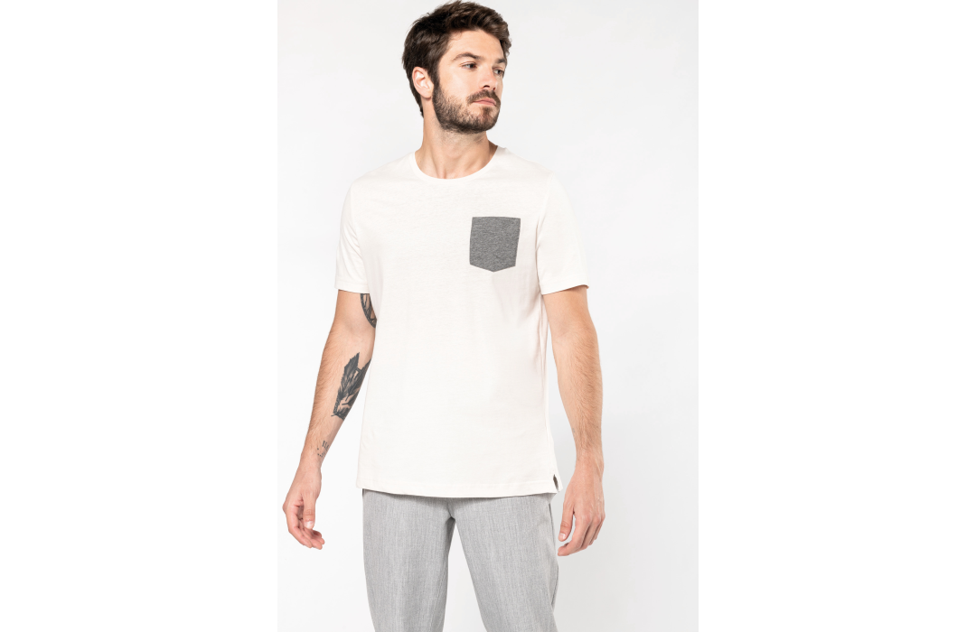 T shirt avec poche personnalisé online