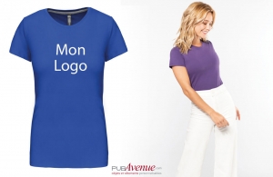 T-shirt personnalisé kariban 190 pour femme