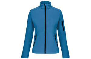 Softshell personnalisée respirante et imperméable femme