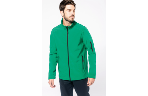 Softshell personnalisée respirante et imperméable homme