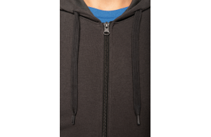 Veste à capuche personnalisée en coton bio écologique pour homme