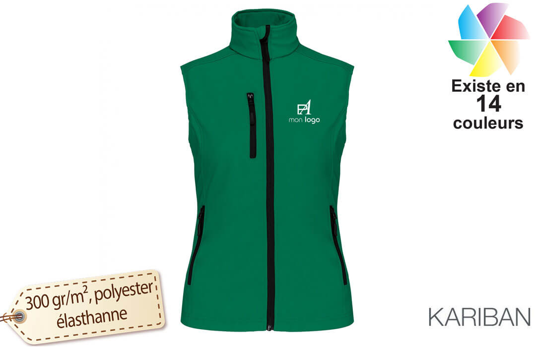 Veste sans sales manche sport femme