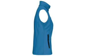 Softshell sans manche personnalisée pour femme