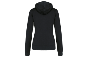 Sweat à capuche contrastée bicolore pour femme