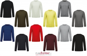 Sweat personnalisé coupe sport en coton bio pour homme