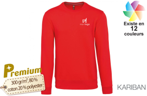 Sweat personnalisé haut de gamme premium