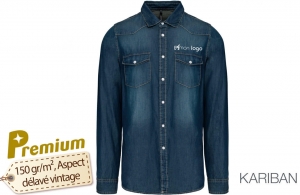 Chemise personnalisée western country pour homme