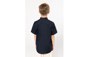 Chemise personnalisée popeline manche courte enfant