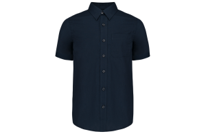 Chemise personnalisée à manche courte en popeline pour enfant