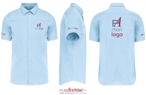 Chemise de travail personnalisée kariban pour homme