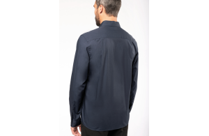 Chemise personnalisée popeline manche longues homme