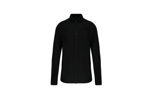 Chemise personnalisée popeline manche longues homme