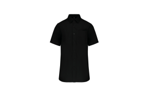 Chemise personnalisée popeline manche courte homme