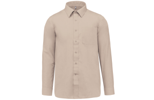 Chemise personnalisée à manches longues pour homme