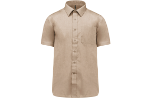 Chemise personnalisée à manches courtes pour homme