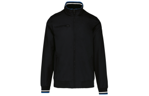 Blouson sport léger personnalisé à détail bicolore