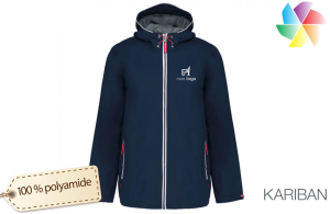 Veste sailing personnalisée respirante et imperméable