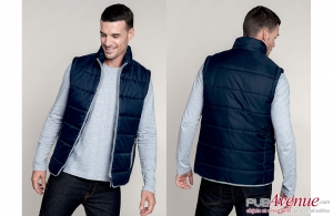 Blouson sans manche personnalisé matelassé imperméable