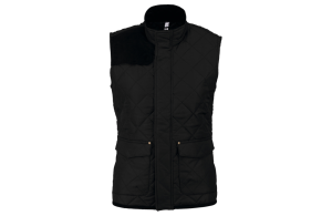 Blouson sans manche matelassé personnalisé pour femme