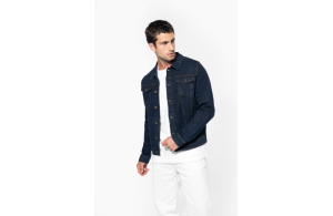 Veste en jean personnalisée pour homme