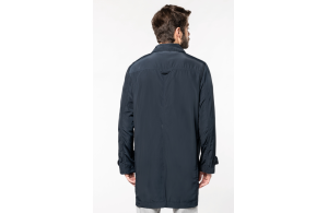 Trench léger à l'aspect lisse et brillant pour homme