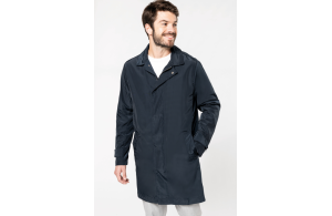 Trench léger à l'aspect lisse et brillant pour homme