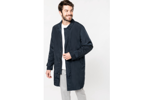 Trench léger à l'aspect lisse et brillant pour homme