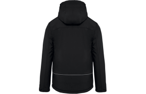 Veste softshell personnalisée doublée polaire pour homme