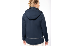 Veste softshell personnalisée doublée polaire pour femme