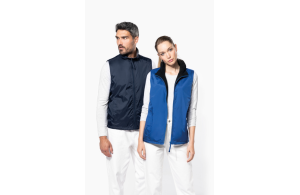 Bodywarmer léger doublé polaire personnalisable