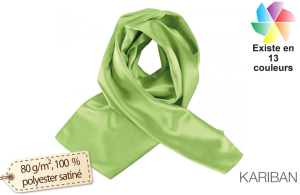 foulard personnalisé en satin