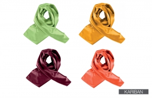 foulard personnalisé en satin