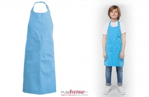 Tablier de cuisine personnalisé enfant ajustable avec poche