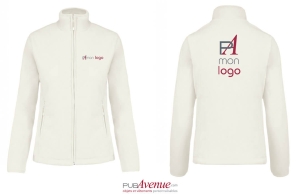 Veste polaire personnalisée kariban pour femme