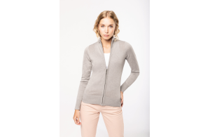 Gilet zippé style urbain pour femme