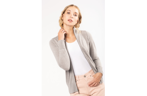 Gilet zippé style urbain pour femme