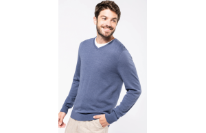 Pull col V pour homme