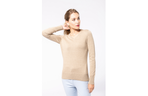 Pull col V pour femme