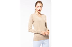 Pull col V pour femme