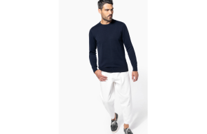 Pull personnalisé col rond pour homme